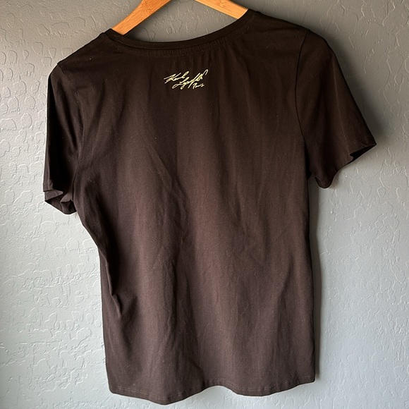 Karl Lagerfeld Paris Sequin Sunglasses Tee - Picture 3 of 8